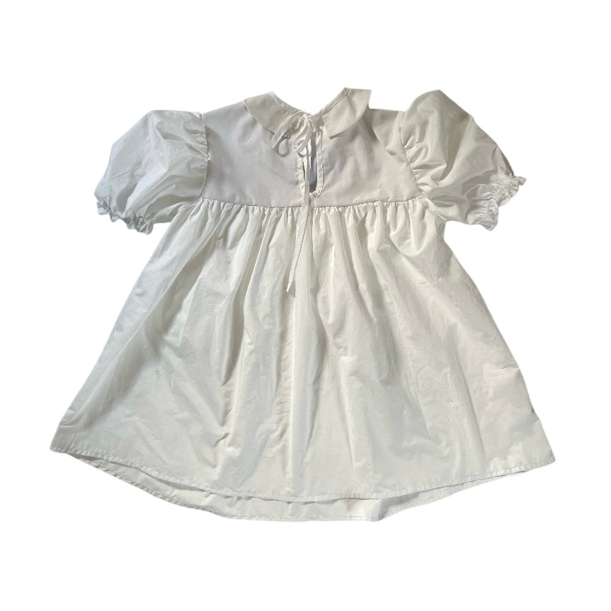 [MADE TO ORDER] Embroidery cotton babydoll dress