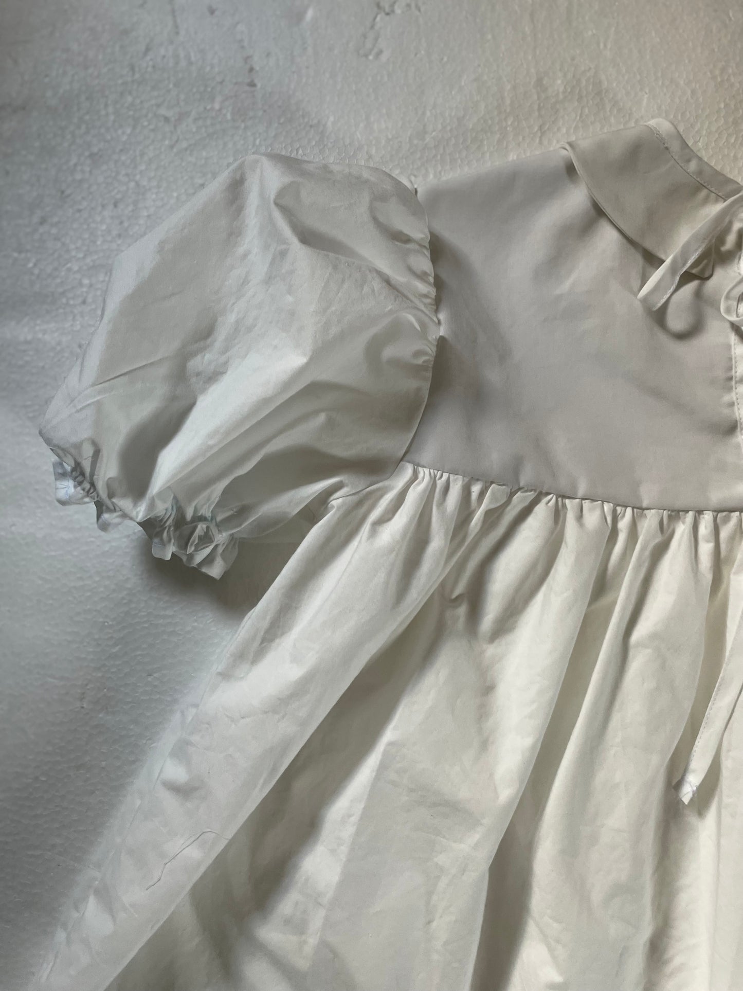 [MADE TO ORDER] Embroidery cotton babydoll dress