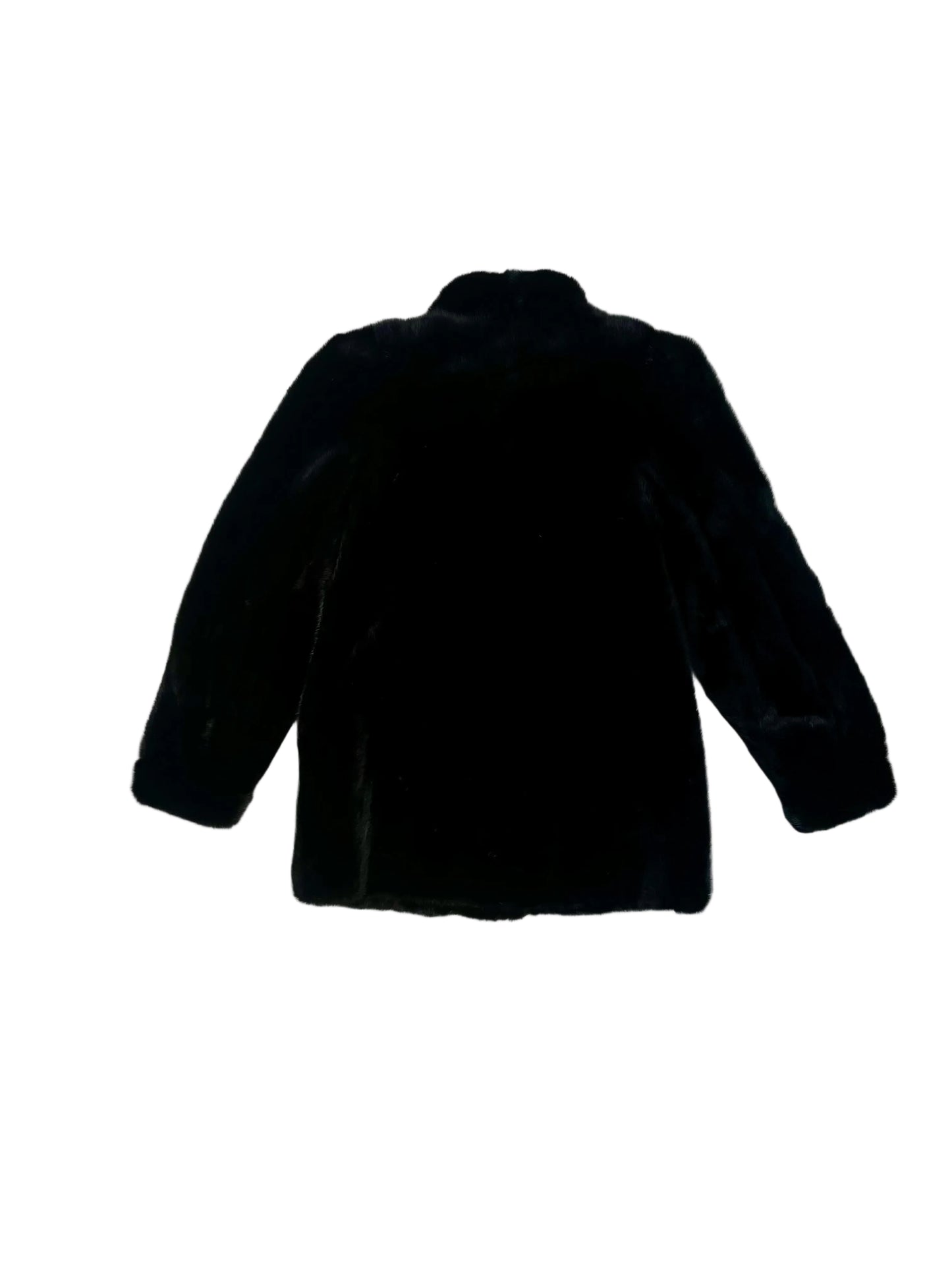 [USED] Black Fur Coat