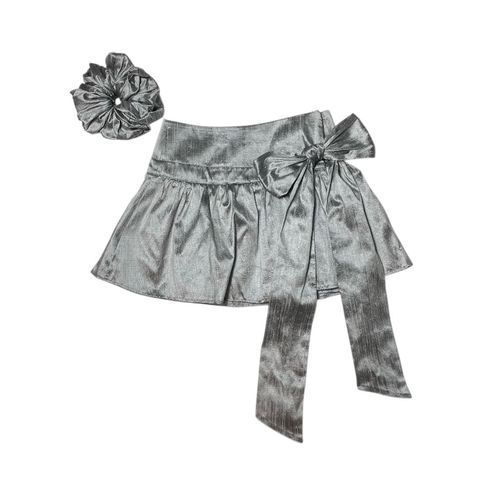 [HANDMADE] Bow Mini Skirt