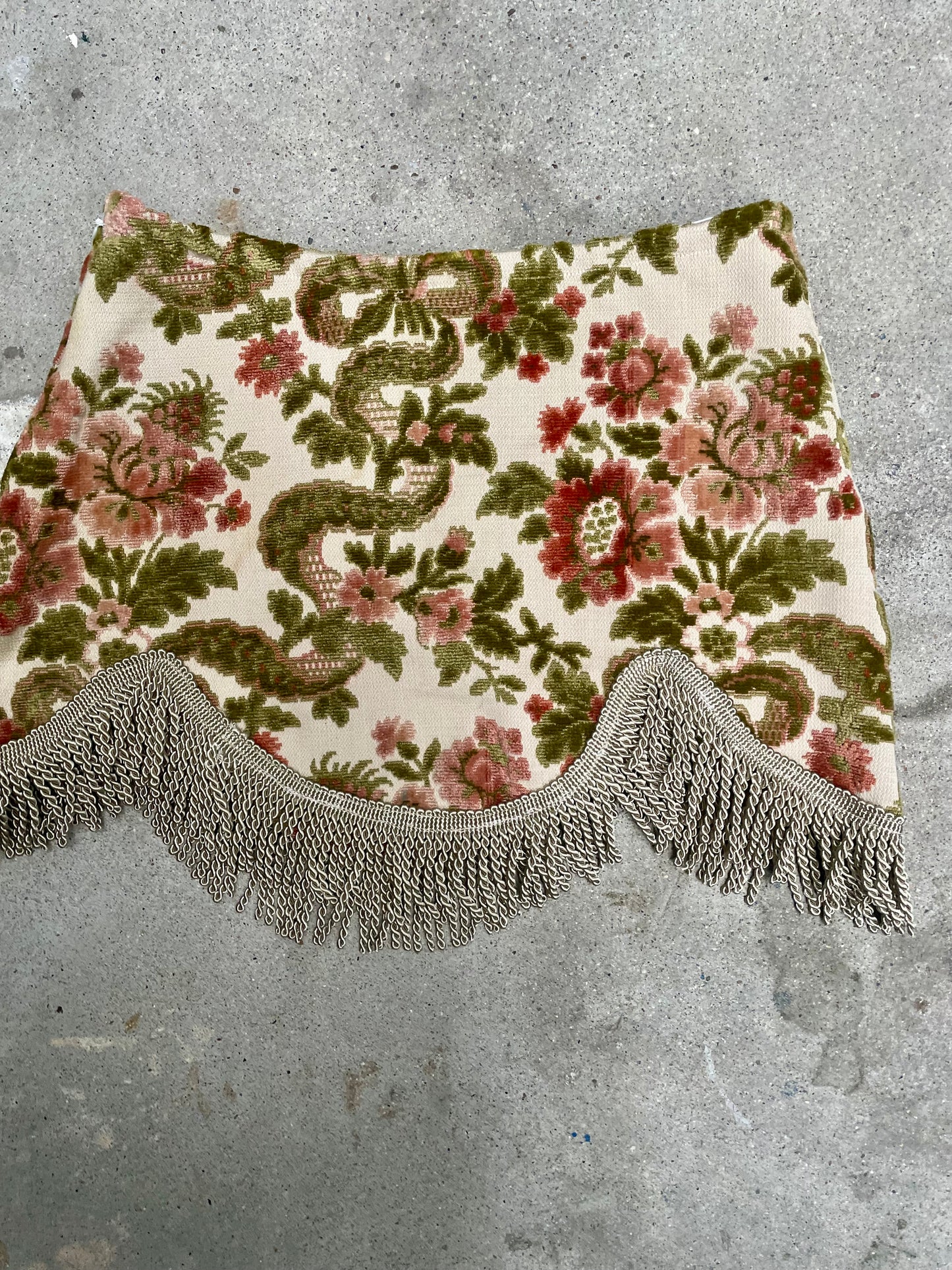 [REMAKE] Fringe Jacquard Skirt