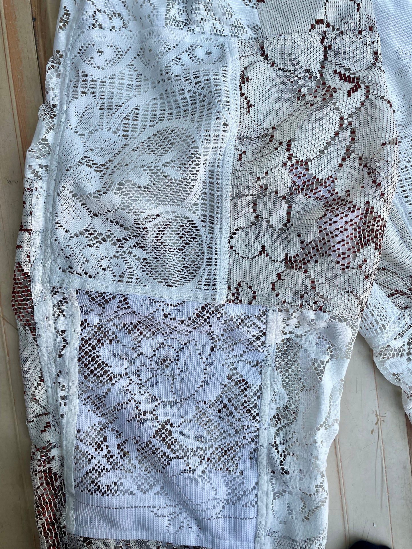 [REMAKE] Patchwork Lace Pants