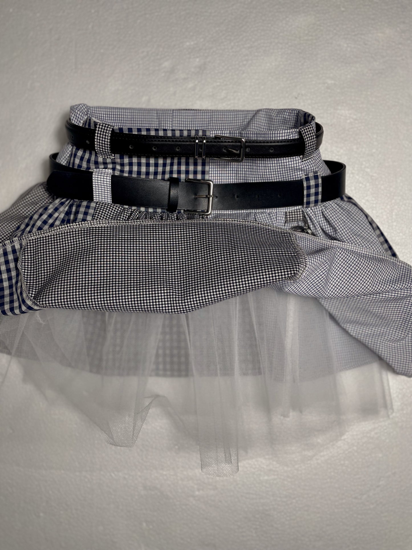 [REMAKE] Double belt Mini Skirt - 404