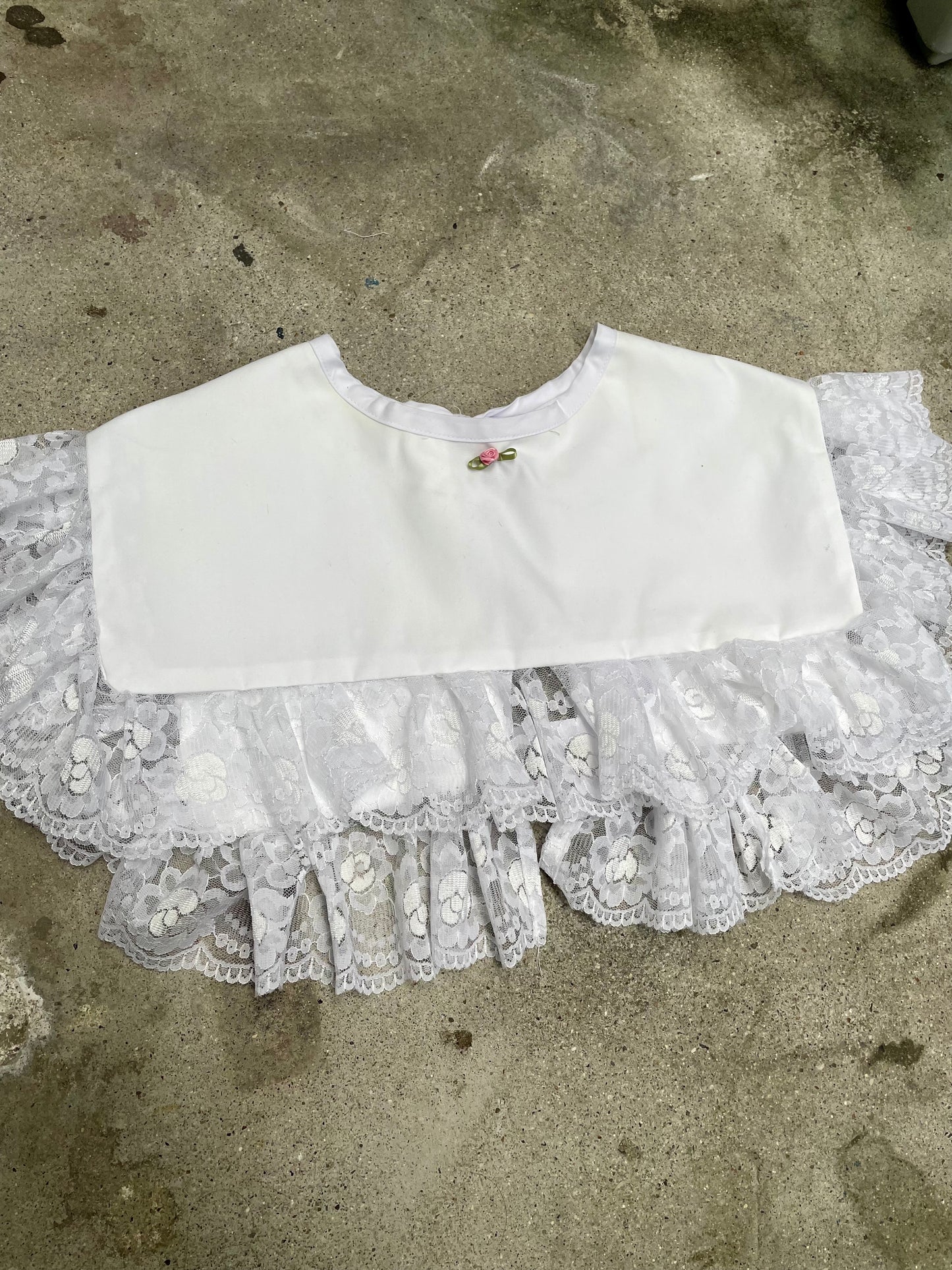 [MADE TO ORDER] Oversized removable ruffled collar