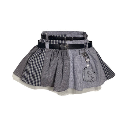 [REMAKE] Double belt Mini Skirt - 404