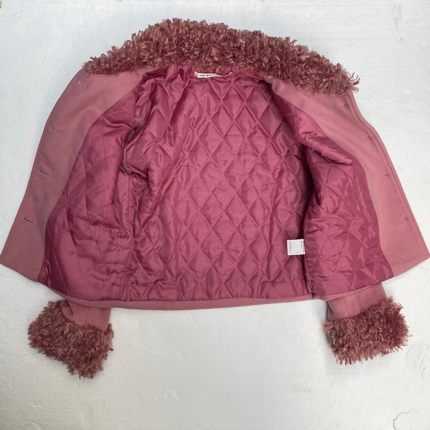 [USED] Faux Fur Collar Jacket