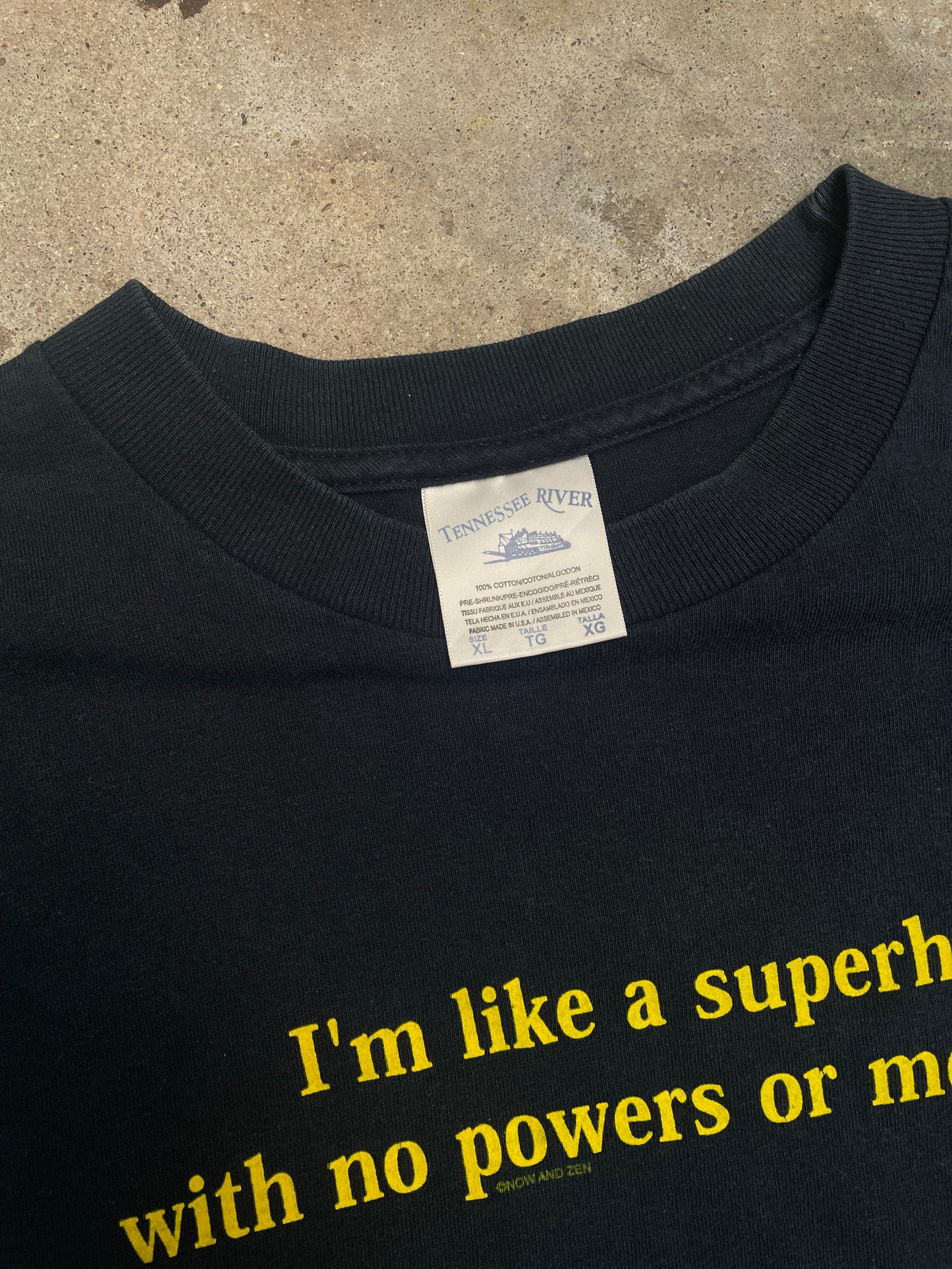 [USED] Funny Message Tee