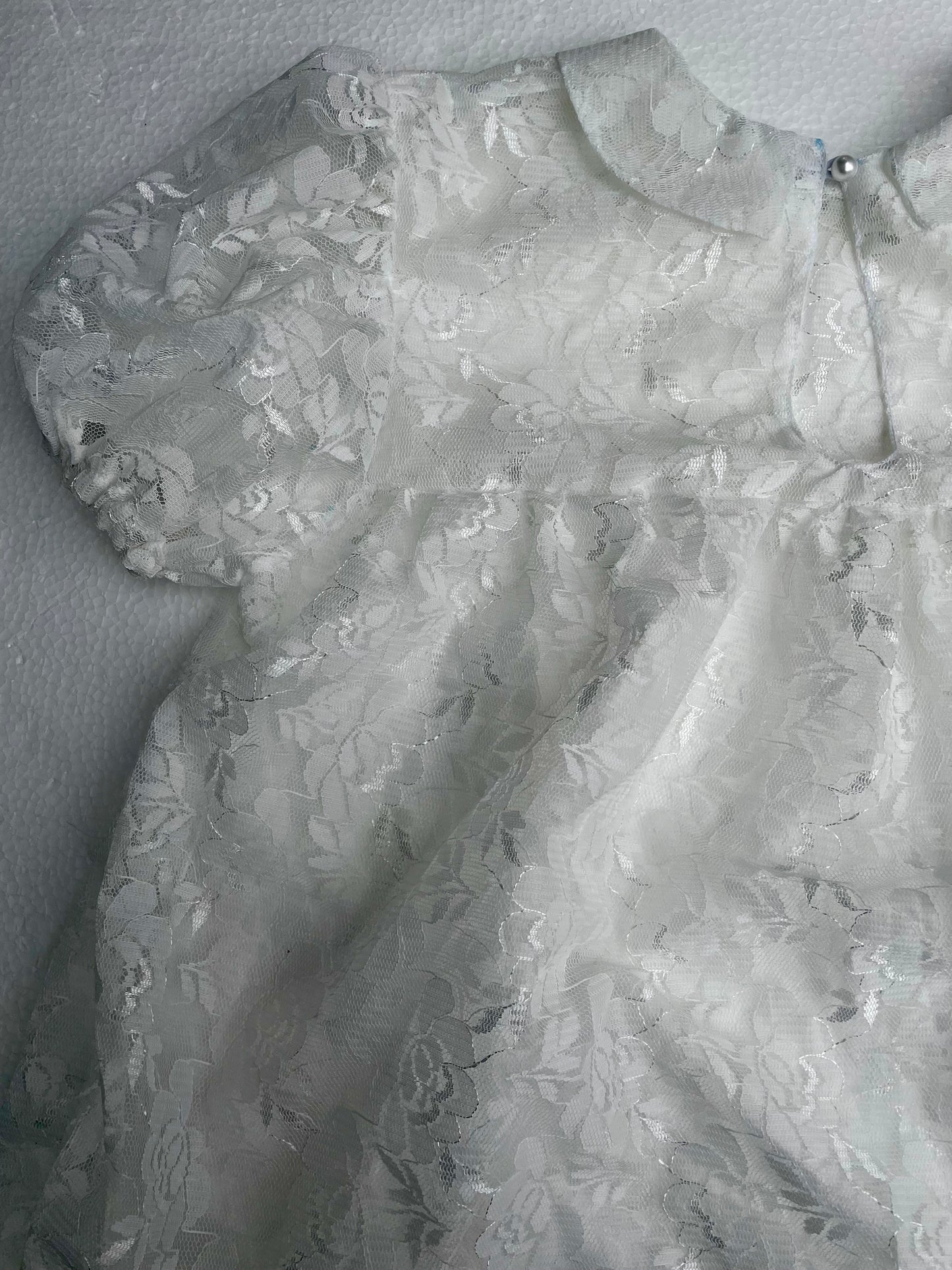 [MADE TO ORDER] Lace Baby Doll Mini Dress / Blouse