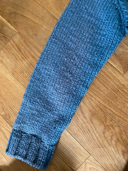 [VINTAGE] Wolf Pattern Cowichan Cardigan