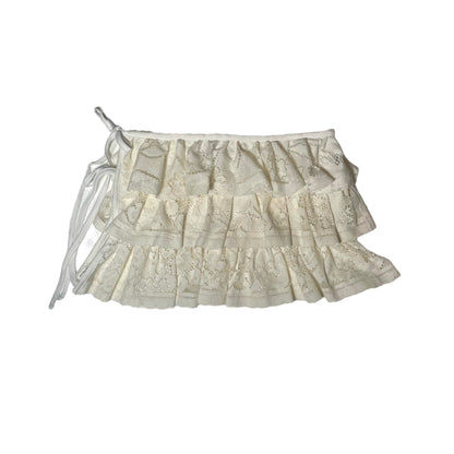 [REMAKE] Lace Wrap Mini Skirt