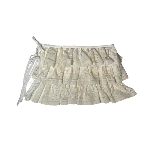 [REMAKE] Lace Wrap Mini Skirt