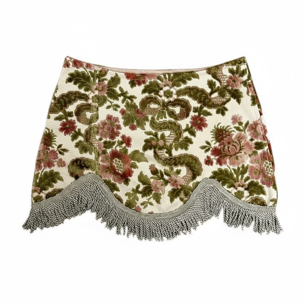 [REMAKE] Fringe Jacquard Skirt