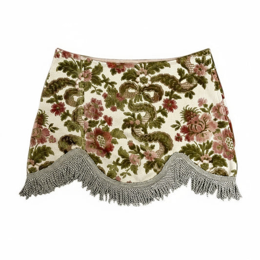 [REMAKE] Fringe Jacquard Skirt