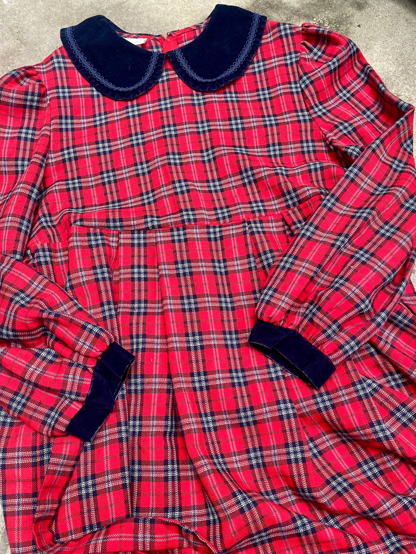 [VINTAGE] Tartan Check Dress