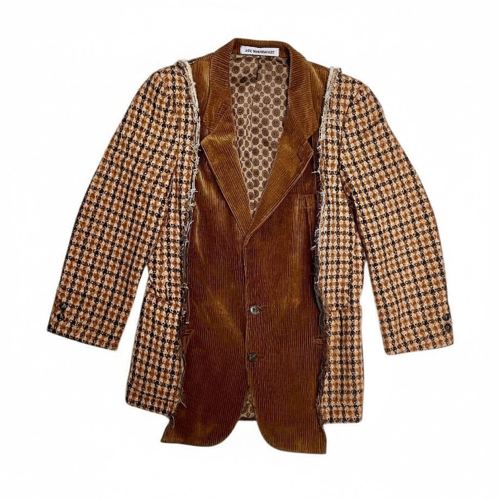 [REMAKE] Mixed-Texture Jacket
