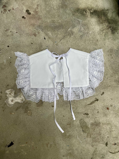 [MADE TO ORDER] Oversized removable ruffled collar