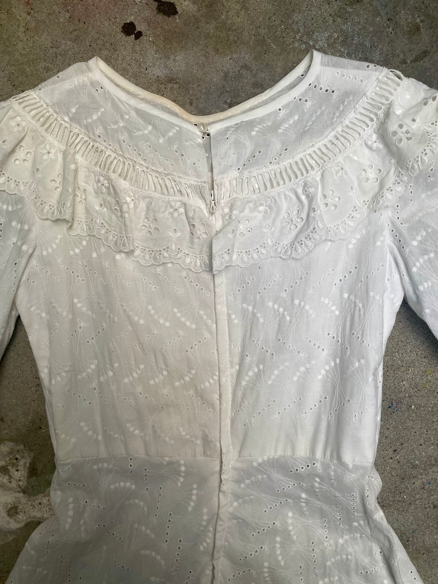 [VINTAGE] White Dress Made in France