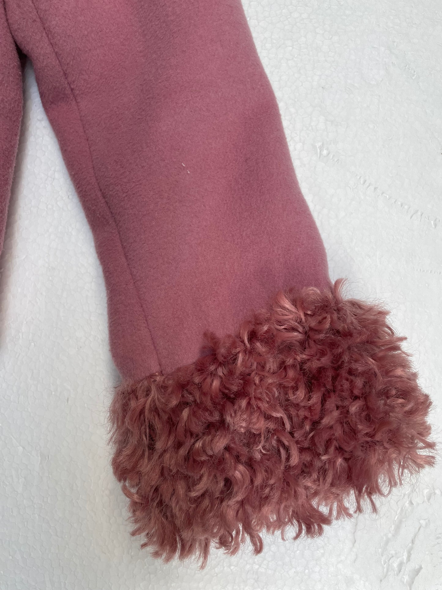 [USED] Faux Fur Collar Jacket