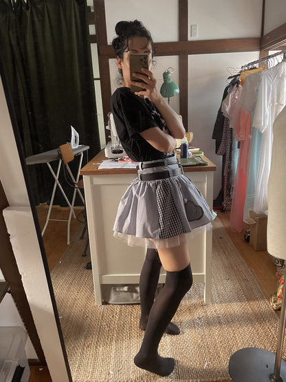 [REMAKE] Double belt Mini Skirt - 404