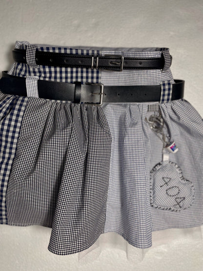 [REMAKE] Double belt Mini Skirt - 404