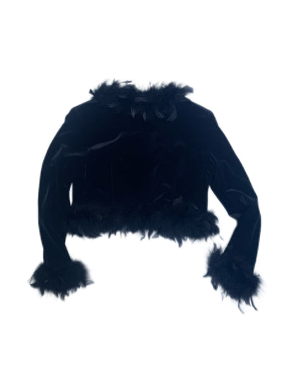 [USED] Black feathers Jacket