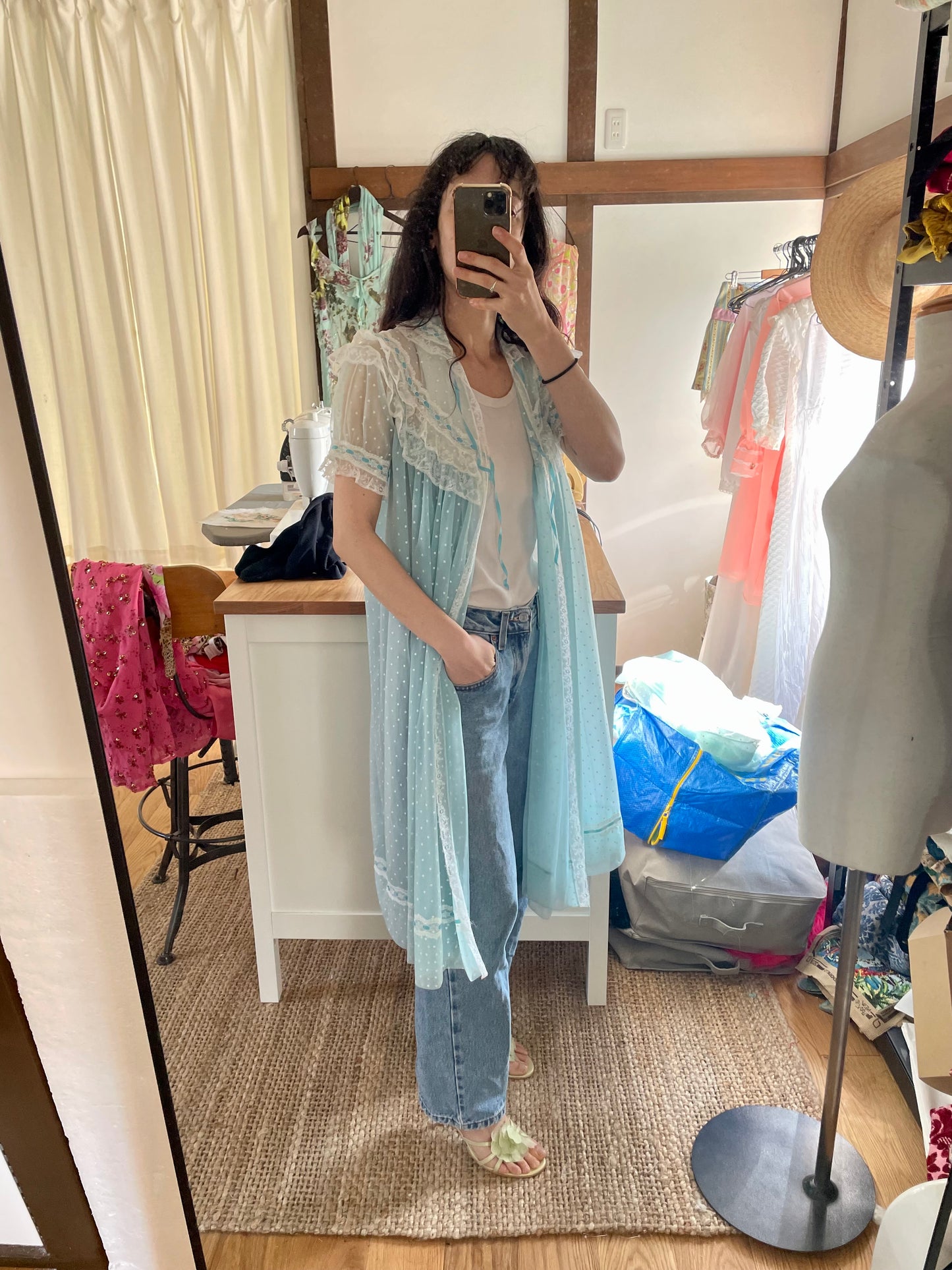 [VINTAGE] Nightgown + Slip dress