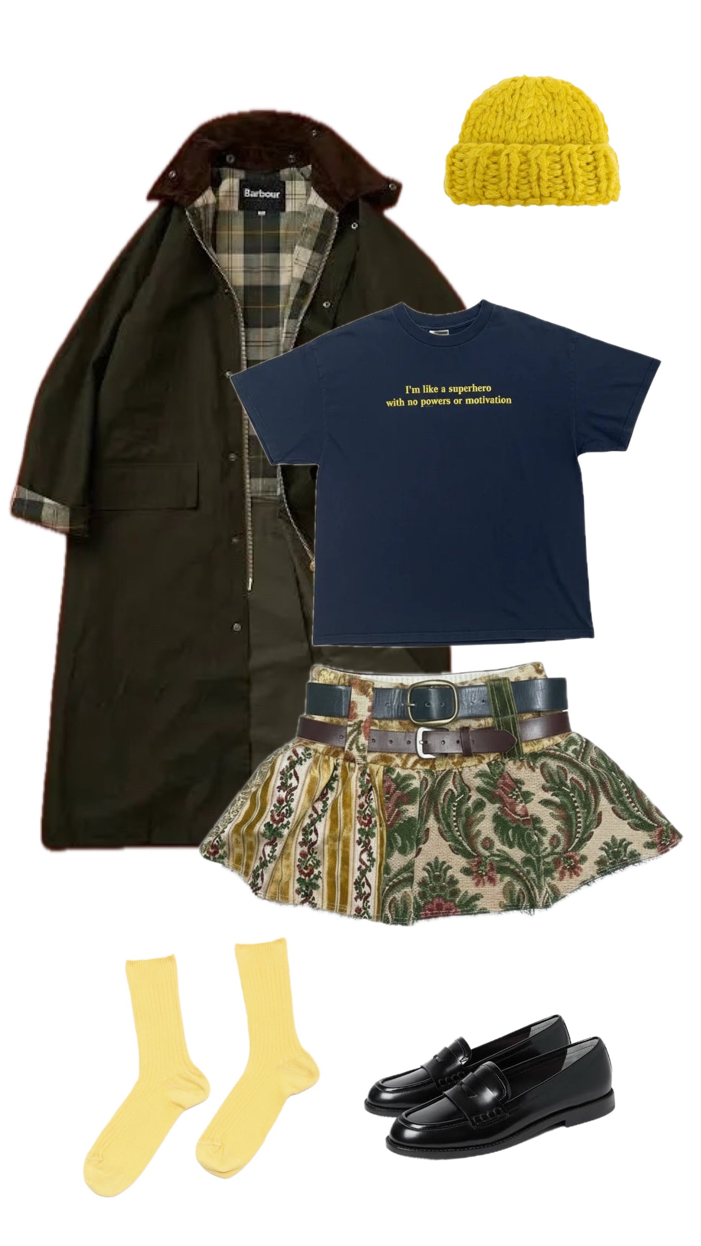 [USED] Funny Message Tee