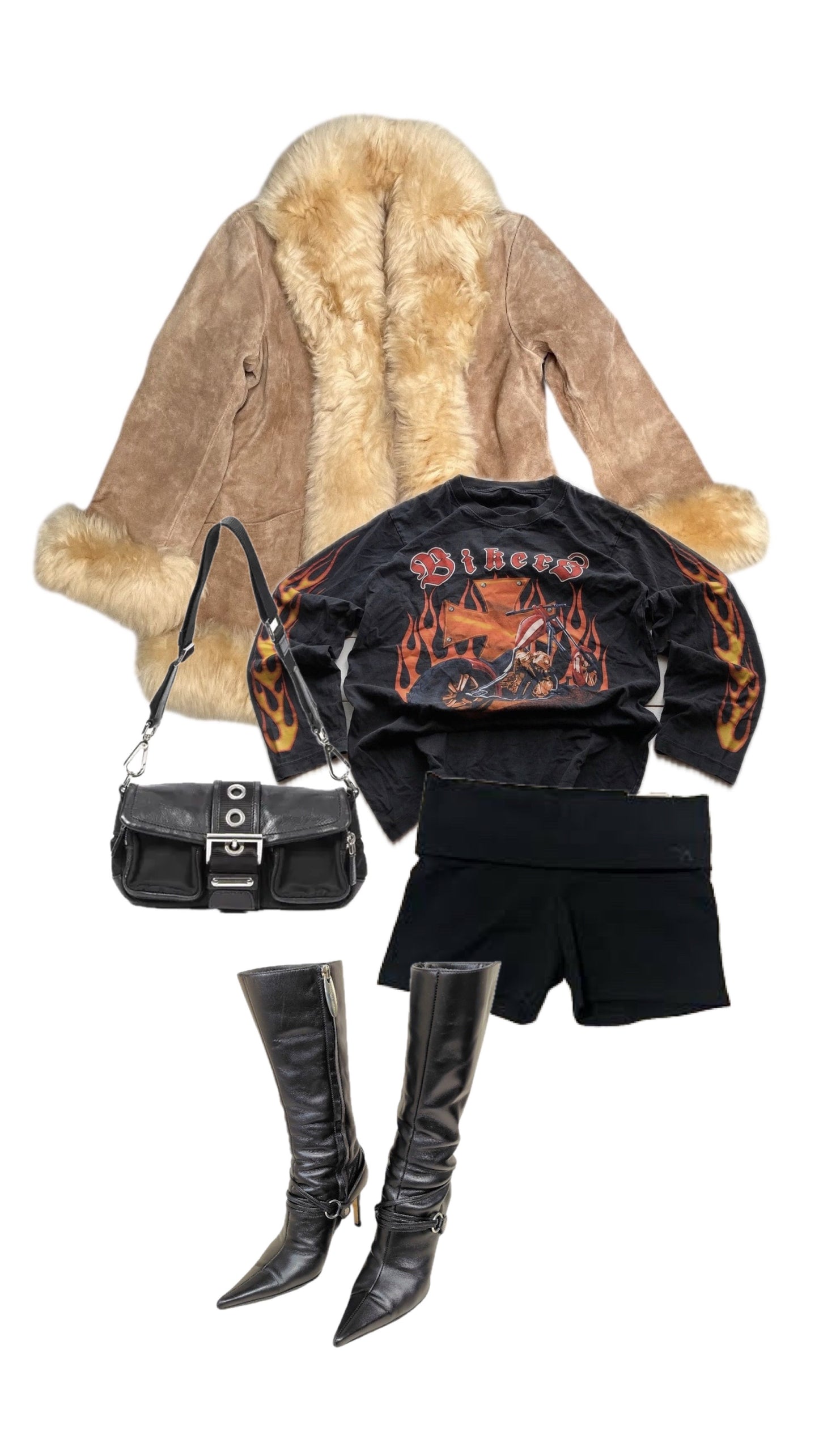 [VINTAGE] Shearling coat