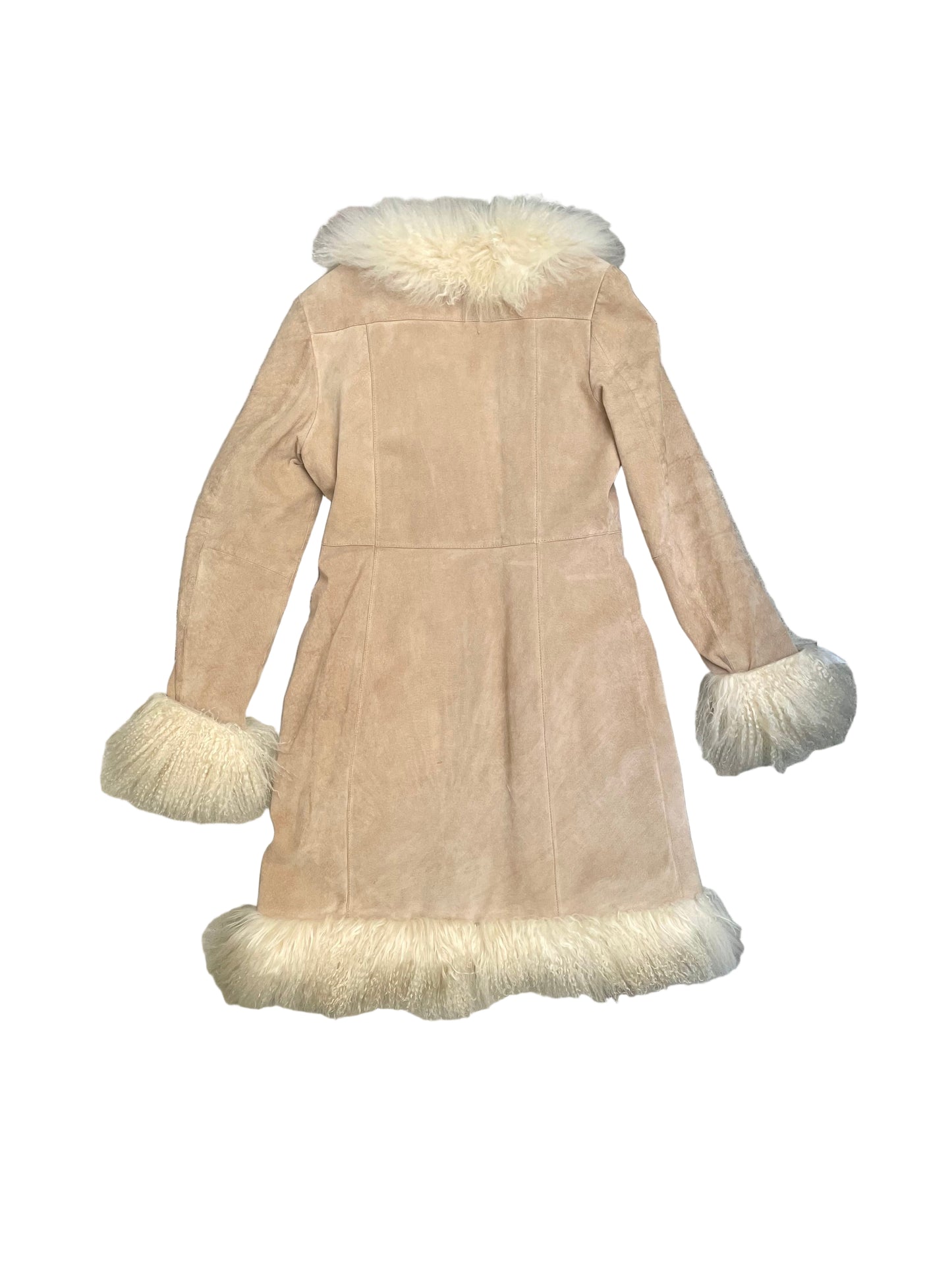 [USED] Coat with Mongolian Sheepskin
