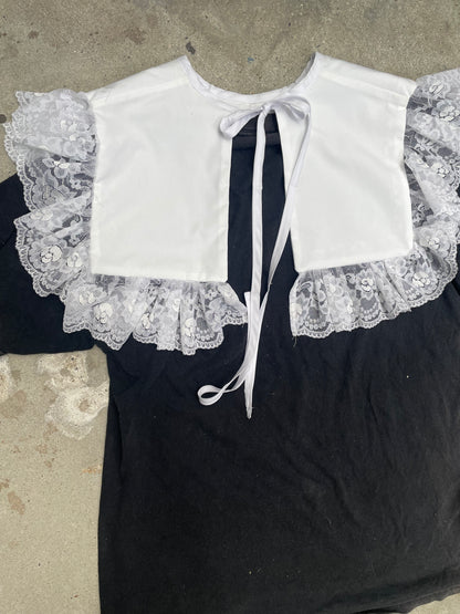 [MADE TO ORDER] Oversized removable ruffled collar