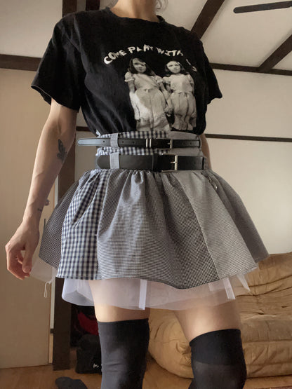 [REMAKE] Double belt Mini Skirt - 404