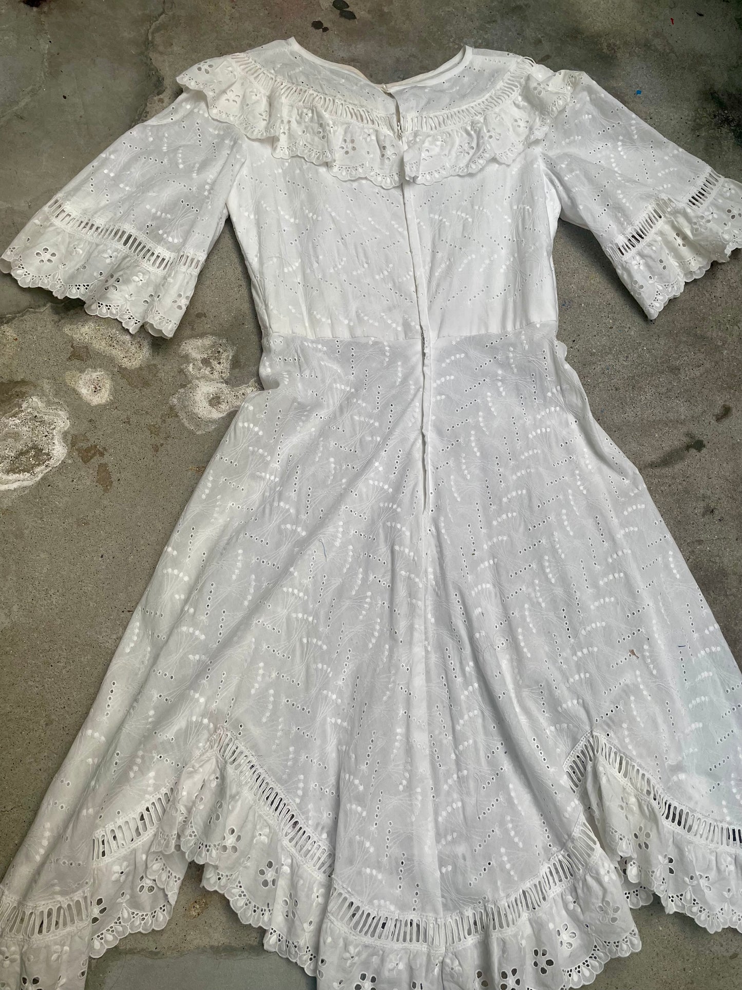 [VINTAGE] White Dress Made in France