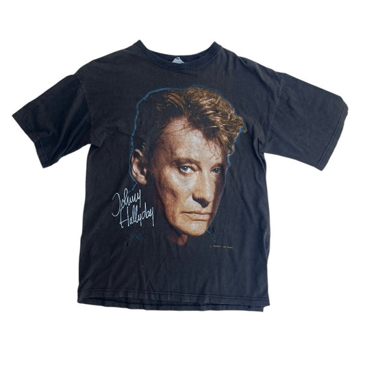 [VINTAGE] 90s Johnny Hallyday Vintage Band T-Shirt