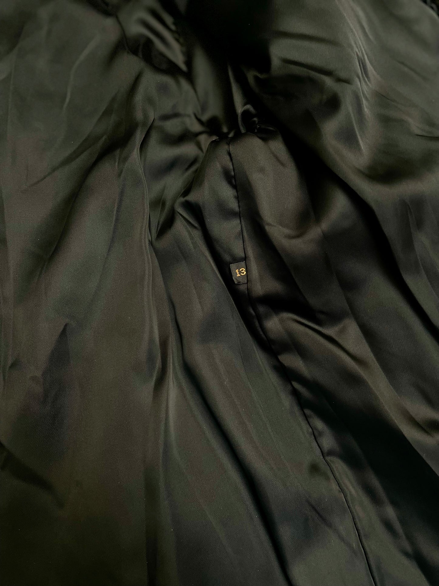 [USED] Dark Brown Real Fur Coat