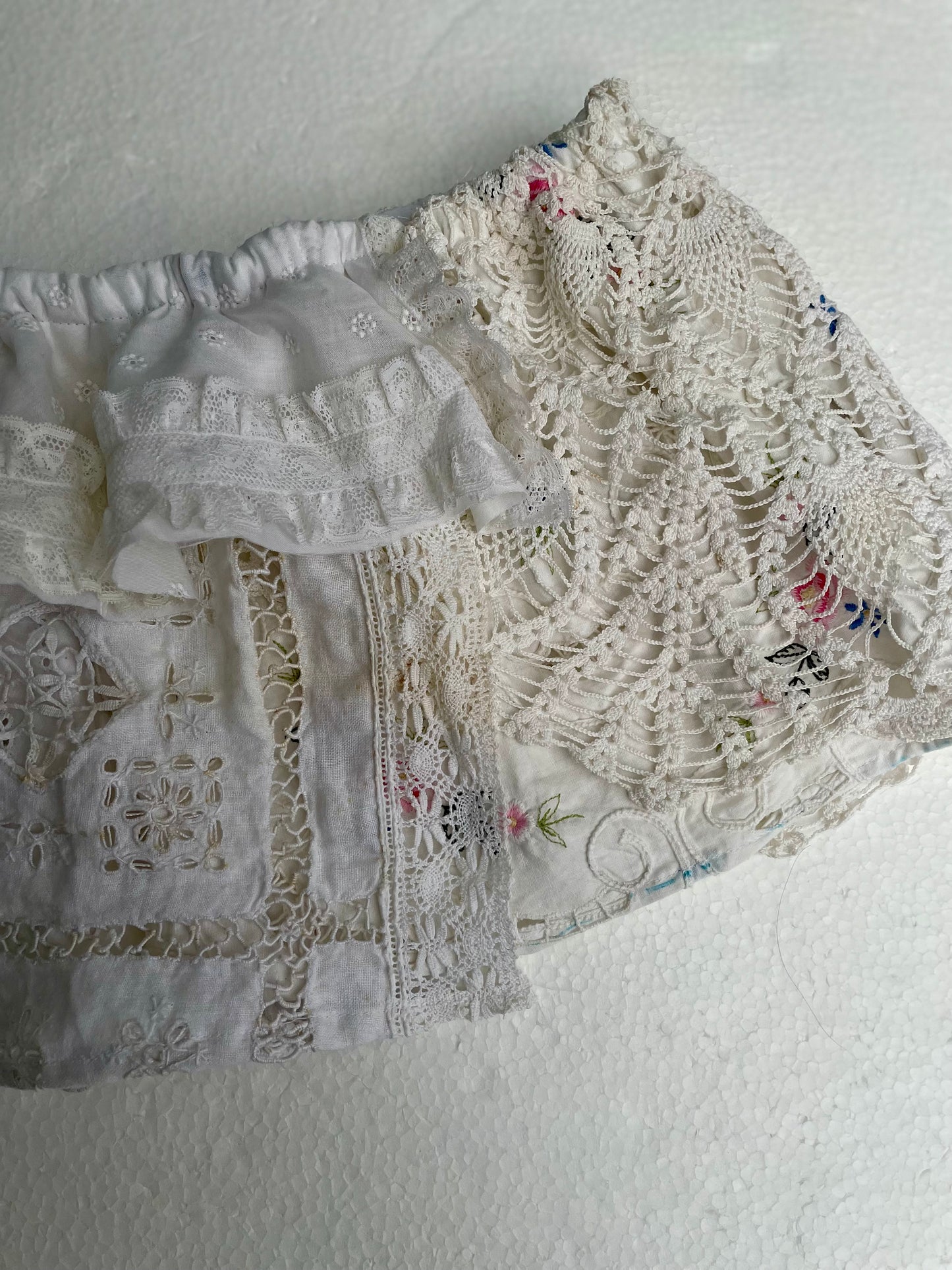 [REMAKE] Laces layer Mini Skirt