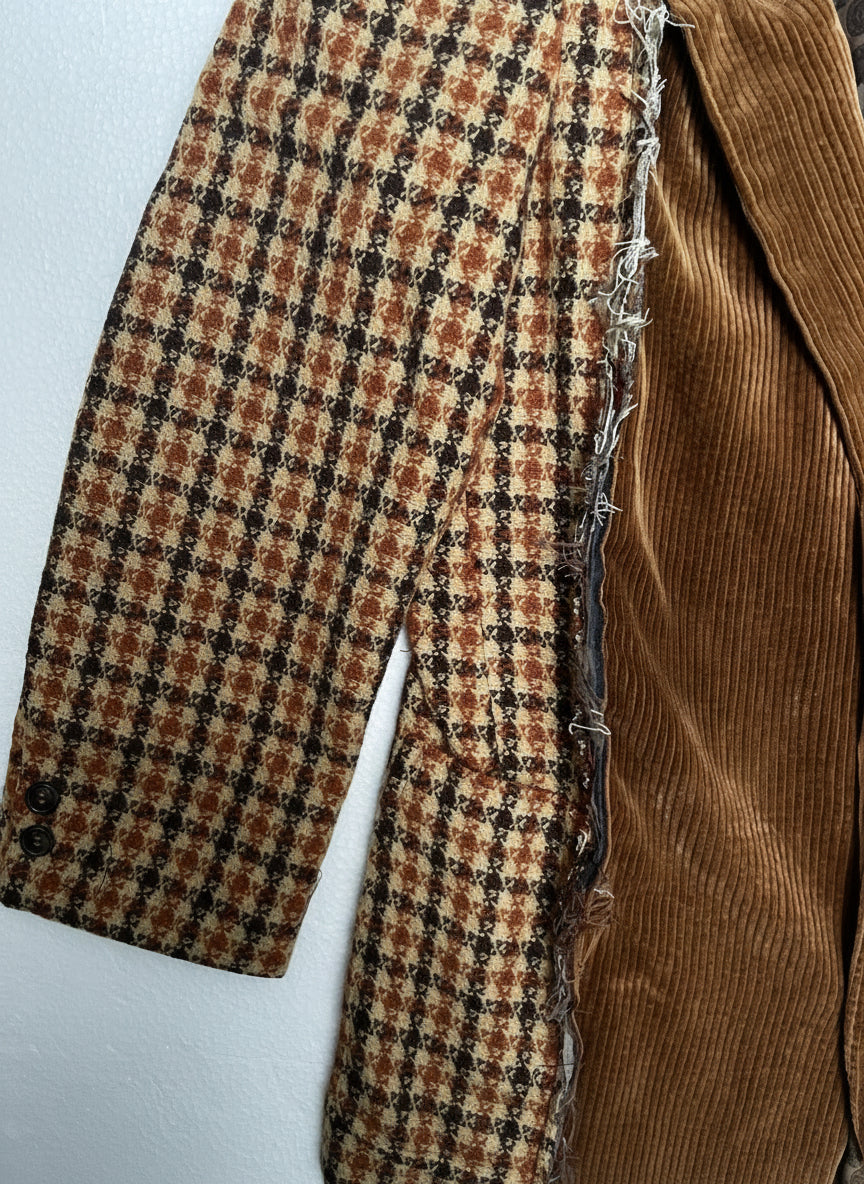 [REMAKE] Mixed-Texture Jacket