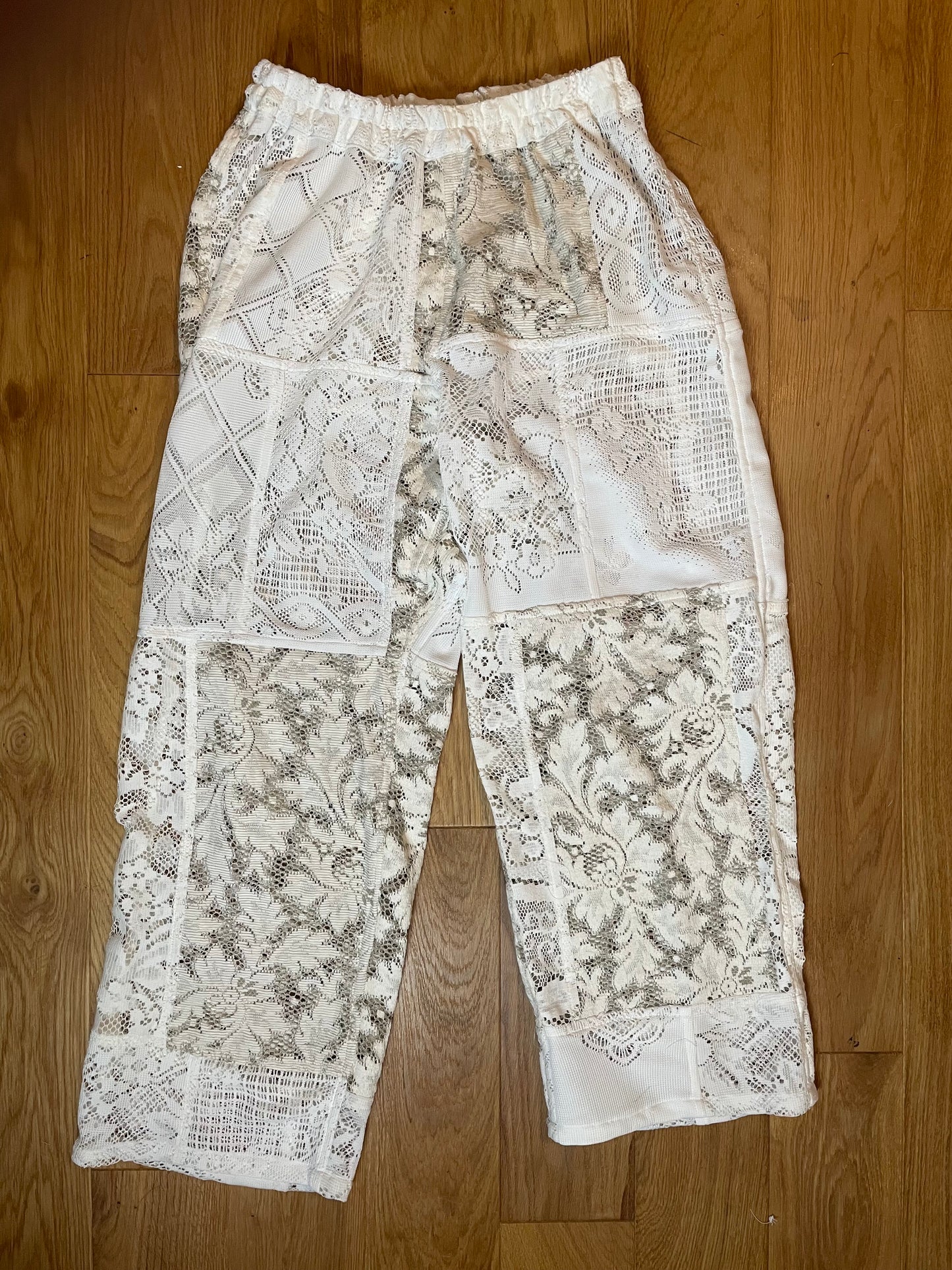 [REMAKE] Patchwork Lace Pants