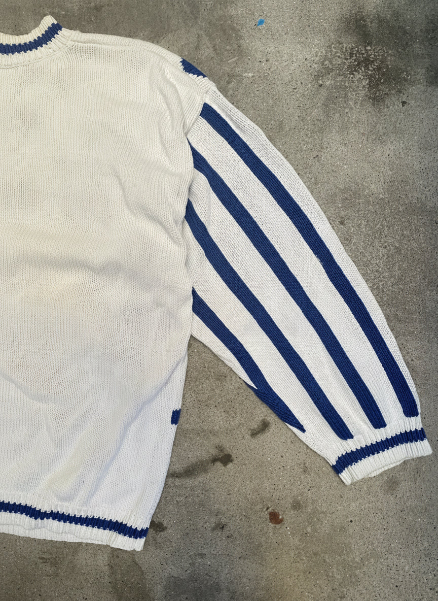 [VINTAGE] 90s Cardigan Beach Bear Motif