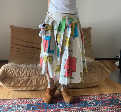 [REMAKE] Peanuts Pleated Skirt