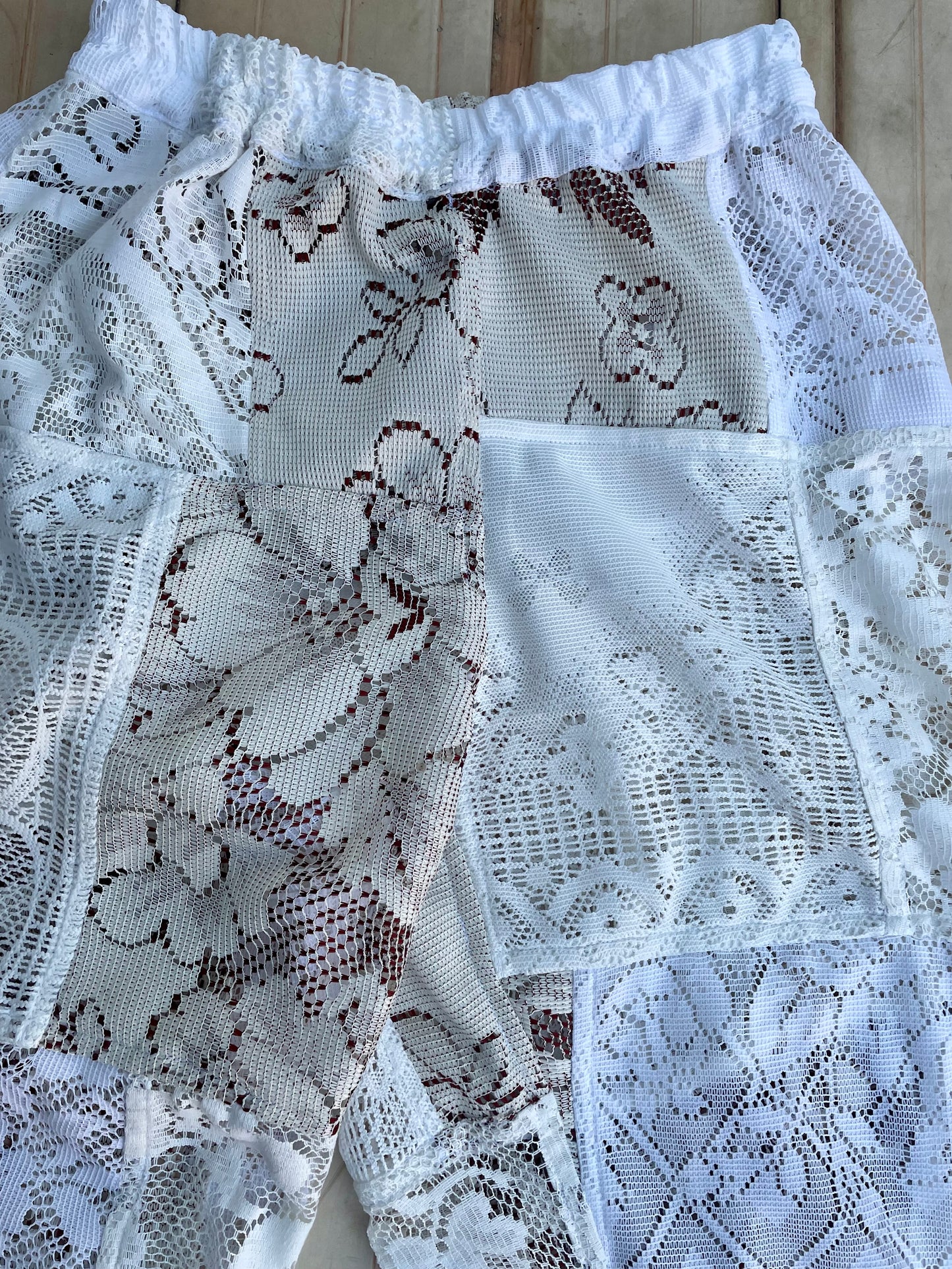 [REMAKE] Patchwork Lace Pants