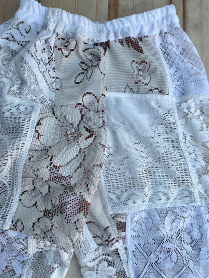 [REMAKE] Patchwork Lace Pants