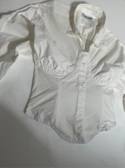 [REMAKE] Bustier Smocked Shirt