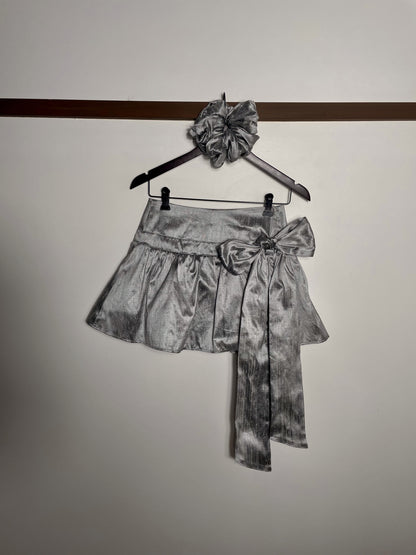[HANDMADE] Bow Mini Skirt