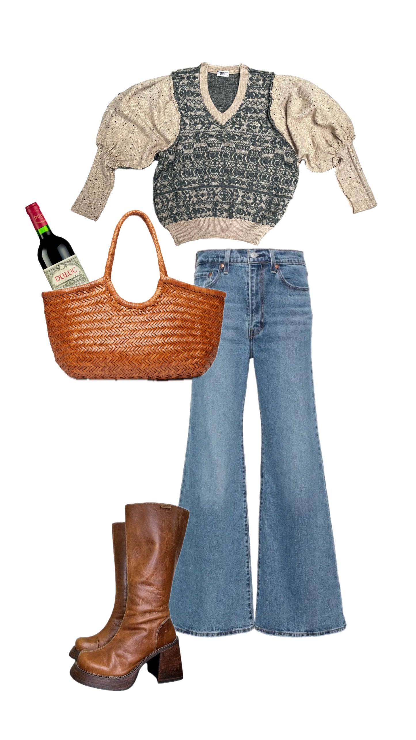 [REMAKE] Balloon Sleeve Sweater