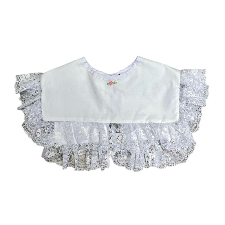 [MADE TO ORDER] Oversized removable ruffled collar