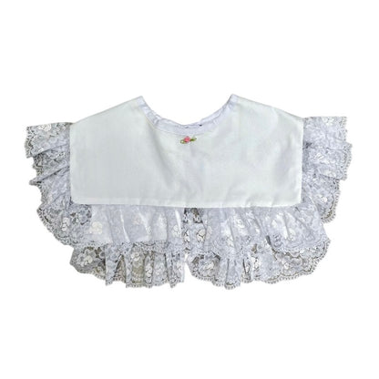 [MADE TO ORDER] Oversized removable ruffled collar
