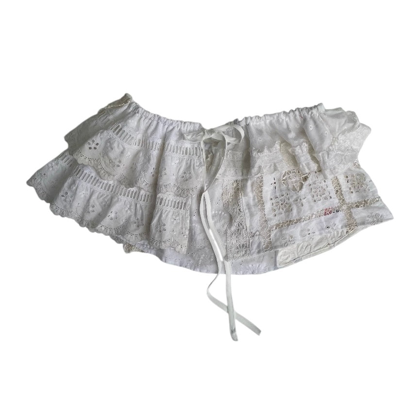 [REMAKE] Laces layer Mini Skirt