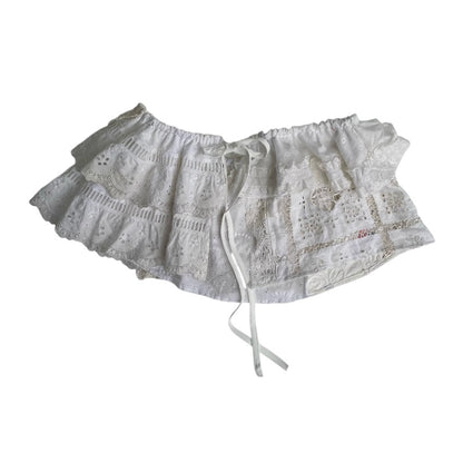 [REMAKE] Laces layer Mini Skirt