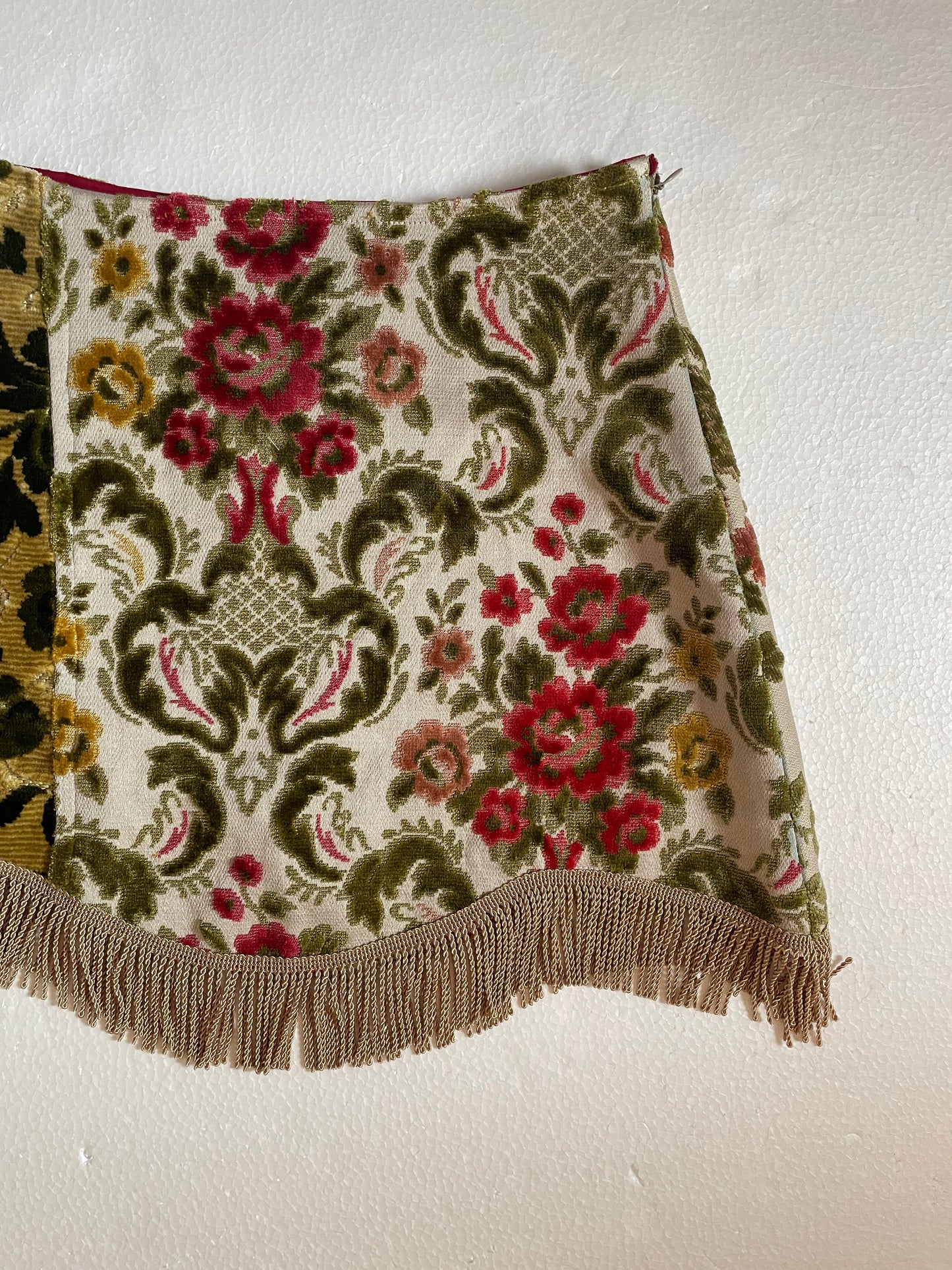[MADE TO ORDER] Fringe Tapestry Skirt