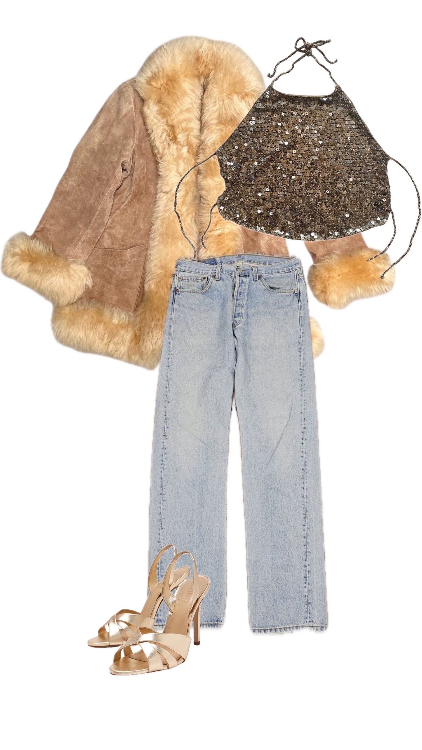 [VINTAGE] Shearling coat